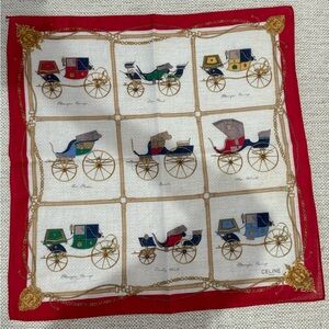 Vintage CELINE Cotton Scarf